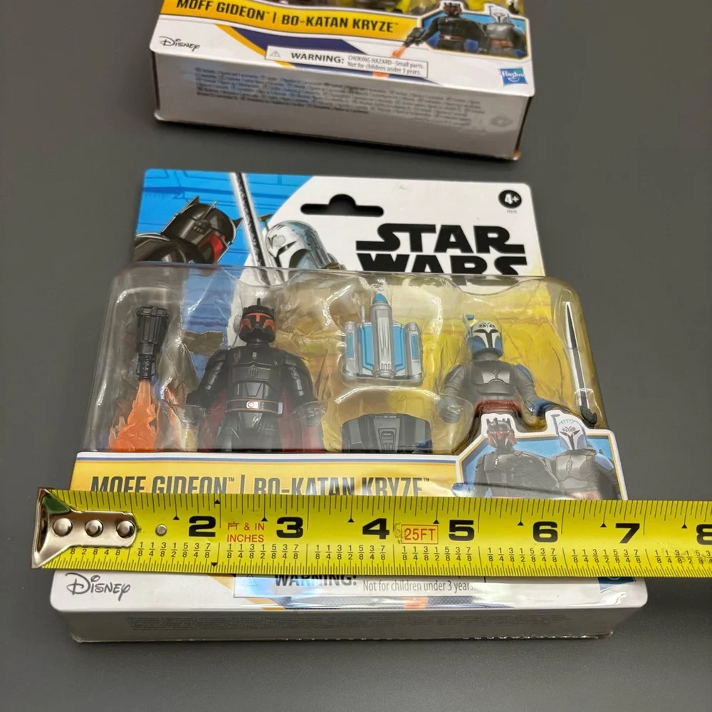 Star Wars Epic Heroes Series Moff Gideon & Bo-Katan Kryze Hasbro/Disney Lot of 2
